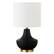 Angle. Camden&Wells - Calvin Mini Lamp - Black.