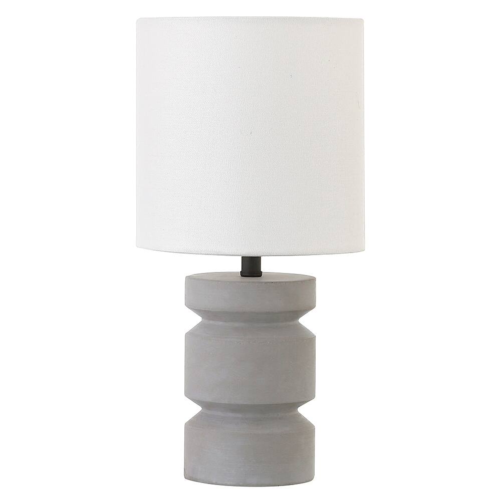 Angle View: Camden&Wells - Reyna Mini Lamp - Concrete