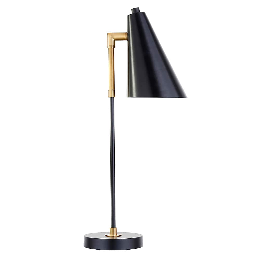 Angle View: Camden&Wells - Leonard Mini Lamp - Black/Gold