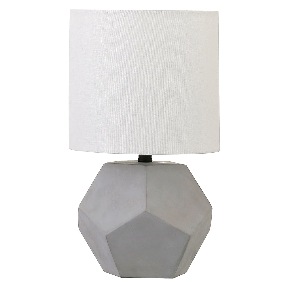 Angle View: Camden&Wells - Carver Mini Lamp - Concrete