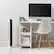 Angle. WOOZOO - Tower Fan with Timer - Remote and Adjustable Vents - 32 Inch Floor Fan - White and Black.