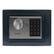 Front. Honeywell - .15 Cu. Ft. Compact Security Safe with Digital Lock - Blue.