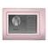 Front. Honeywell - .15 Cu. Ft. Compact Security Safe with Digital Lock - Pink.