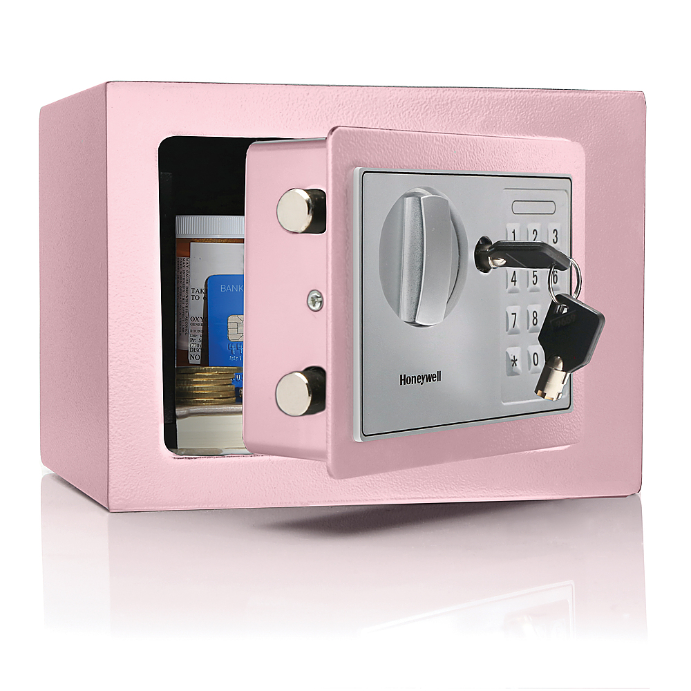 Able ABLE-17EF Digital Electronic Wall Safe - Pink for sale online
