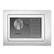 Front. Honeywell - .17 Cu. Ft. Compact Security Safe with Digital Lock - White.