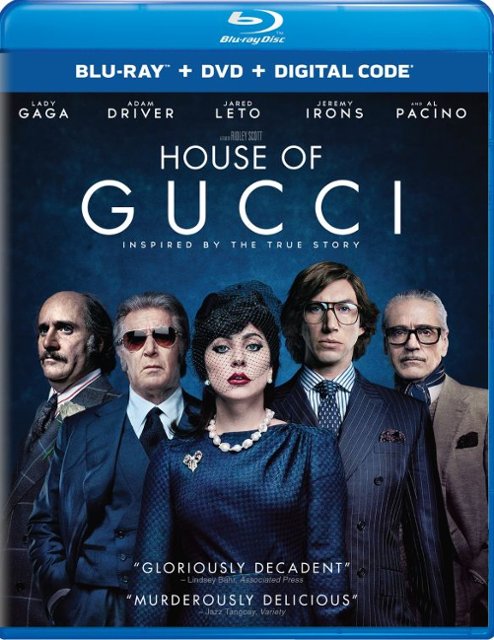 House of Gucci [Includes Digital Copy] [Blu-ray/DVD] [2 Discs] [2021] -  Best Buy