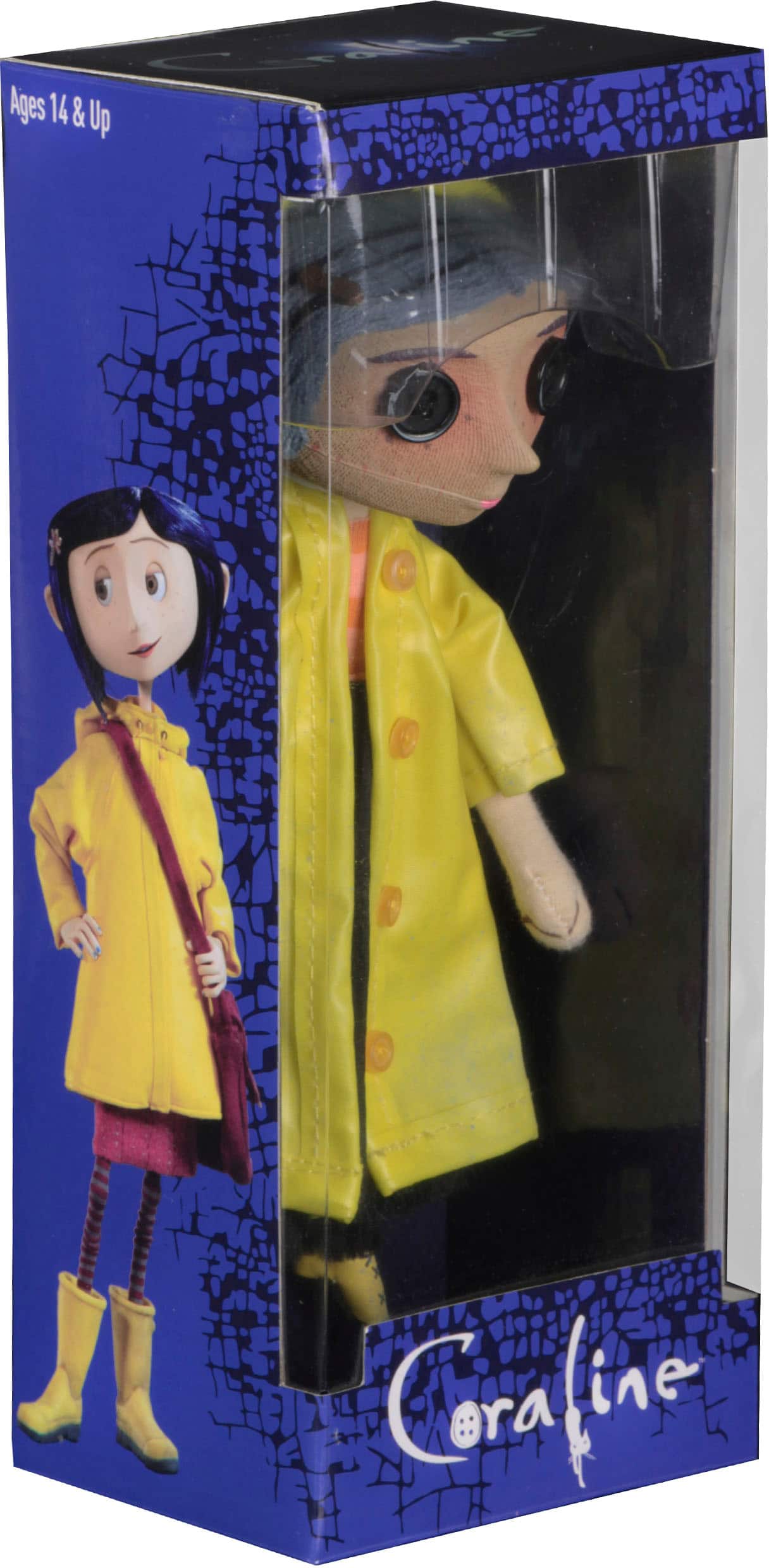 Angle. NECA - Coraline – Prop Replica – 10″ Doll.