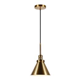 Hudson&Canal - Zeno Metal Pendant - Brass