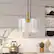 Alt View Zoom 11. Camden&Wells - Henri Clear Glass Pendant - Brass.