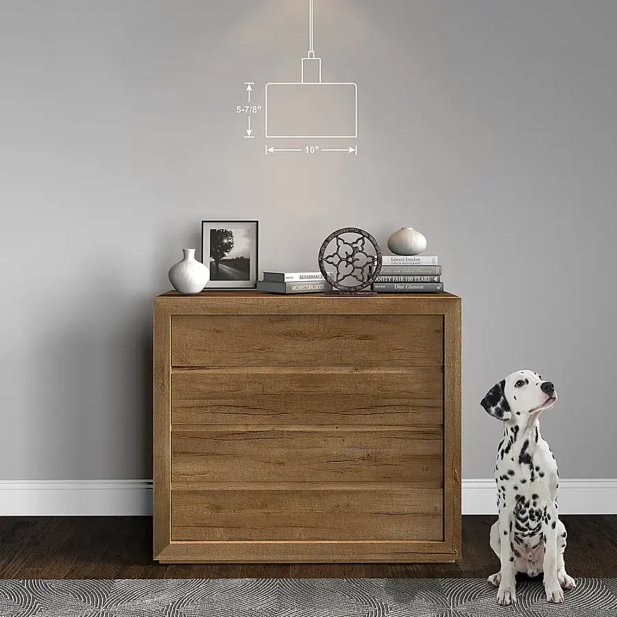 Alt View 16. Camden&Wells - Henri Clear Glass Pendant - Brass.