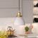 Alt View Zoom 11. Camden&Wells - Madison 8" Metal Pendant - Cool Gray/Brass.