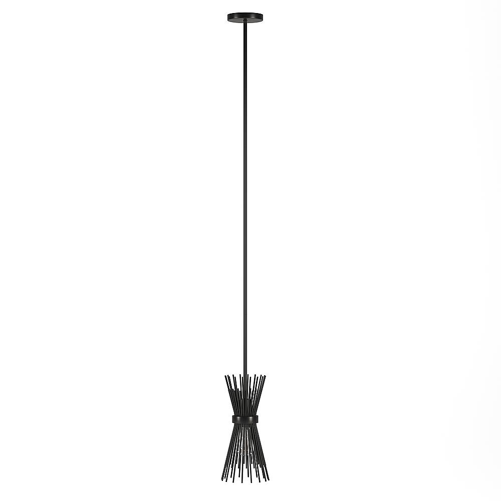 Angle. Hudson&Canal - Andromeda Starburst Pendant - Blackened Bronze.