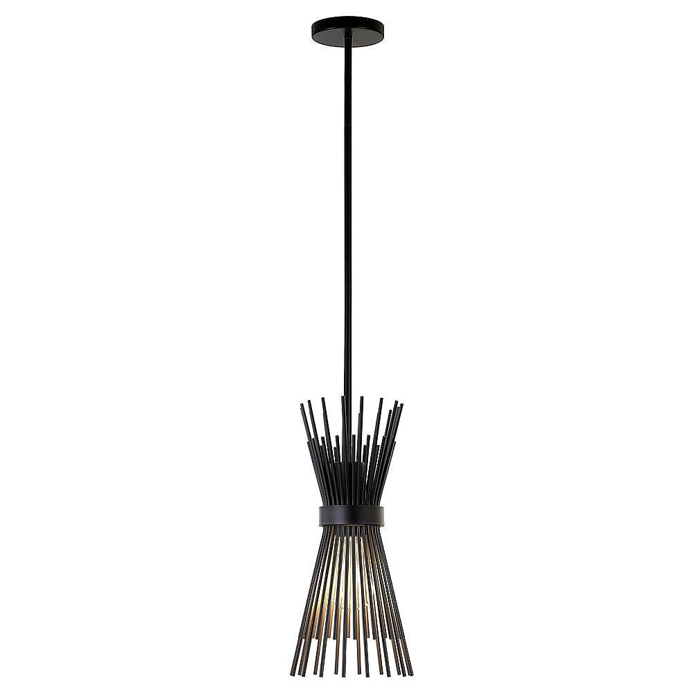 Alt View 17. Hudson&Canal - Andromeda Starburst Pendant - Blackened Bronze.