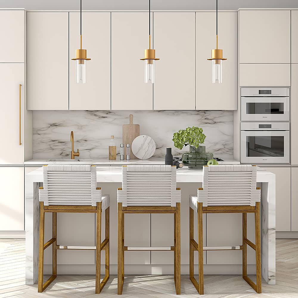 Best Buy: Camden&Wells Idris Clear Glass Pendant Brass PD0625