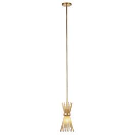 Hudson&Canal - Andromeda Starburst Pendant - Brass