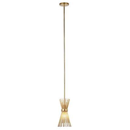 Front. Hudson&Canal - Andromeda Starburst Pendant - Brass.