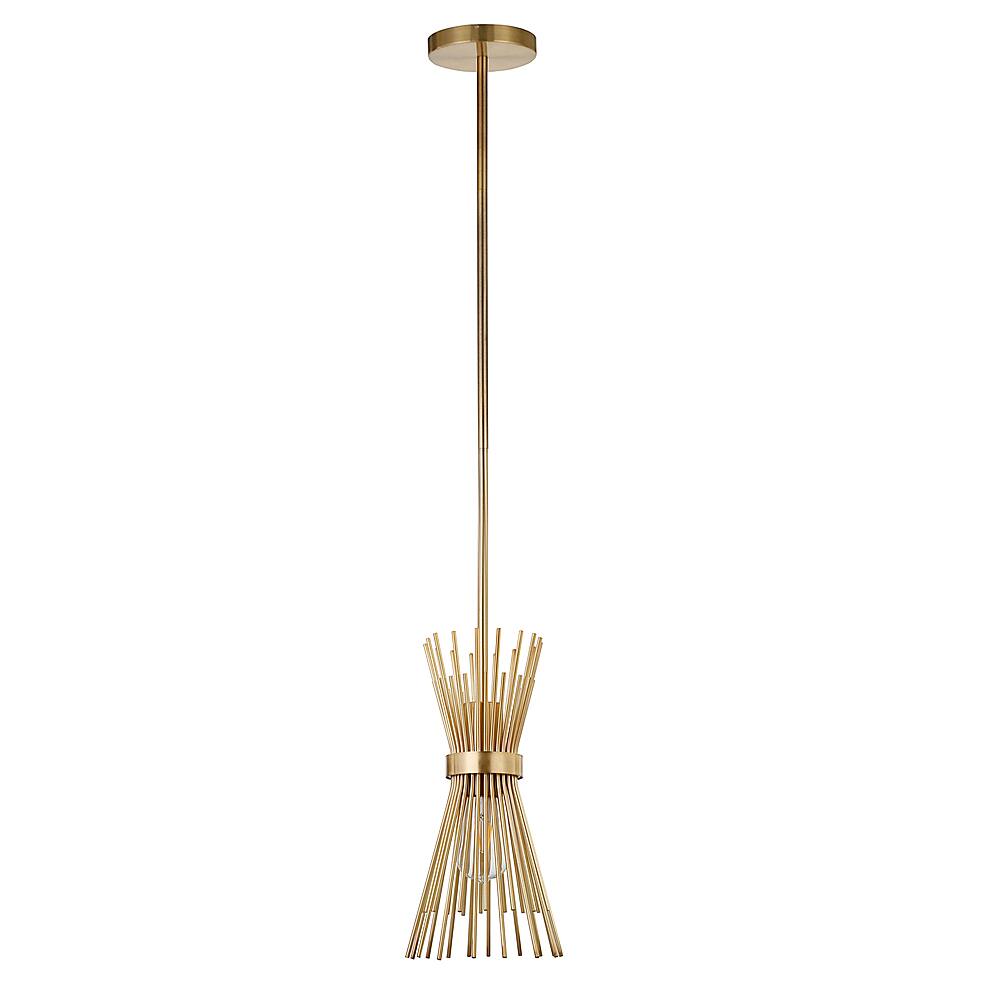Alt View 16. Hudson&Canal - Andromeda Starburst Pendant - Brass.