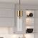 Alt View Zoom 11. Camden&Wells - Lance Seeded Glass Pendant - Brass.