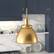 Alt View 11. Camden&Wells - Madison 12" Metal Pendant - Brass.