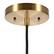 Alt View Zoom 19. Camden&Wells - Madison 8" Metal Pendant - Polished Nickel/Brass.