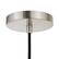 Alt View Zoom 19. Camden&Wells - Myra Clear Glass Pendant - Brushed Nickel.
