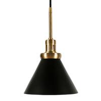 Camden&Wells - Zeno Metal Pendant - Blackened Bronze - Front_Zoom