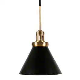 Hudson&Canal - Zeno Metal Pendant - Blackened Bronze