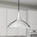 Alt View Zoom 11. Camden&Wells - Barton Metal Pendant - Polished Nickel.