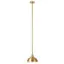Angle. Camden&Wells - Mackenzie Metal Pendant - Brass.