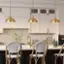 Alt View 15. Camden&Wells - Mackenzie Metal Pendant - Brass.