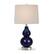 Front. Camden&Wells - Katrina Table Lamp - Blue.