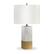 Angle. Camden&Wells - Lena Table Lamp - Marble/Gold.