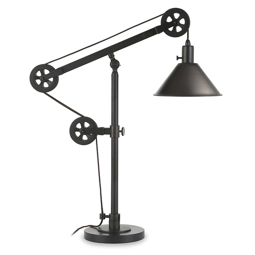 Camden&Wells - Descartes Table Lamp - Blackened Bronze