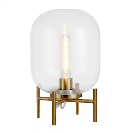 Hudson&Canal - Edison Table Lamp - Gold