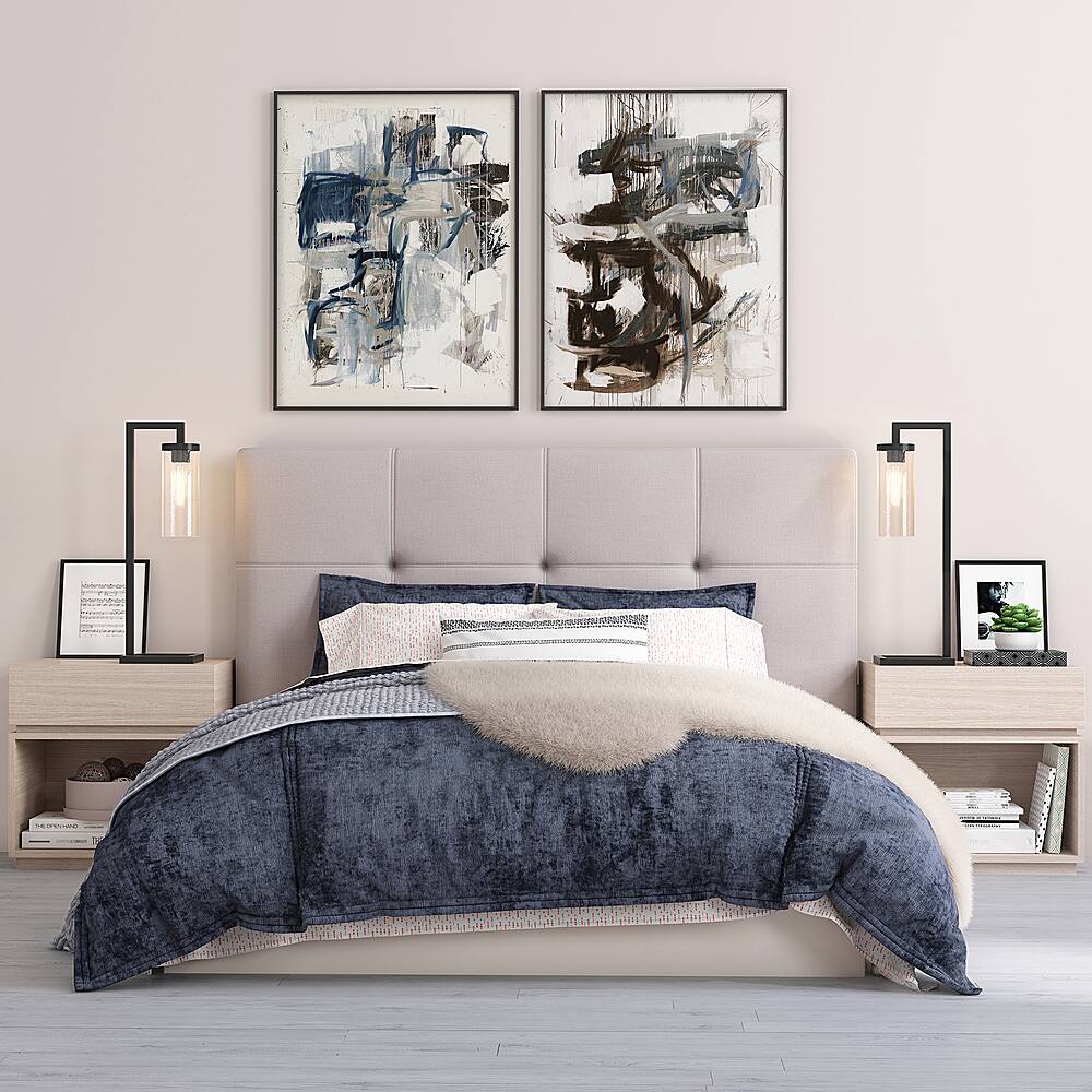 Alt View 12. Hudson&Canal - Malva Table Lamp - Black.