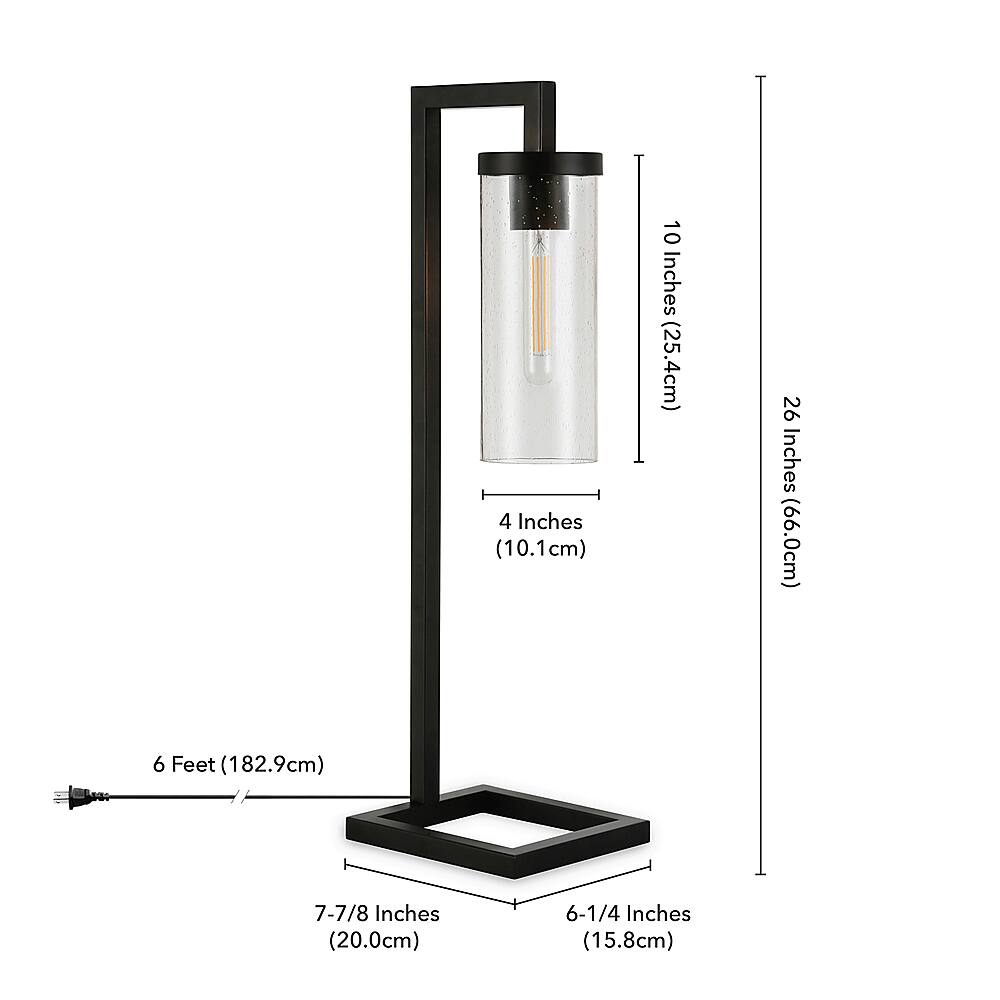 Alt View 13. Hudson&Canal - Malva Table Lamp - Black.