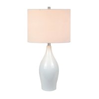 Camden&Wells - Bella Table Lamp - White - Front_Zoom