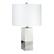 Angle. Camden&Wells - Lena Table Lamp - Marble/Silver.