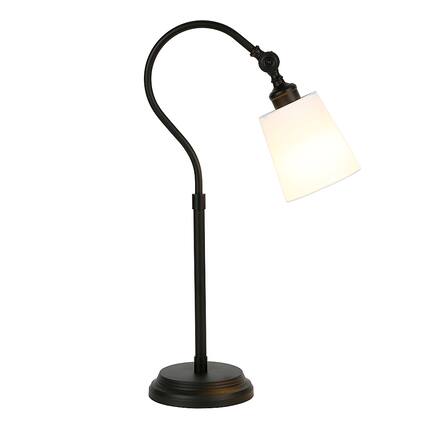 Front. Camden&Wells - Harland Table Lamp - Black.