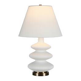 Hudson&Canal - Carleta Table Lamp - White