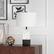 Alt View 11. Camden&Wells - Lena Table Lamp - Marble/Black.
