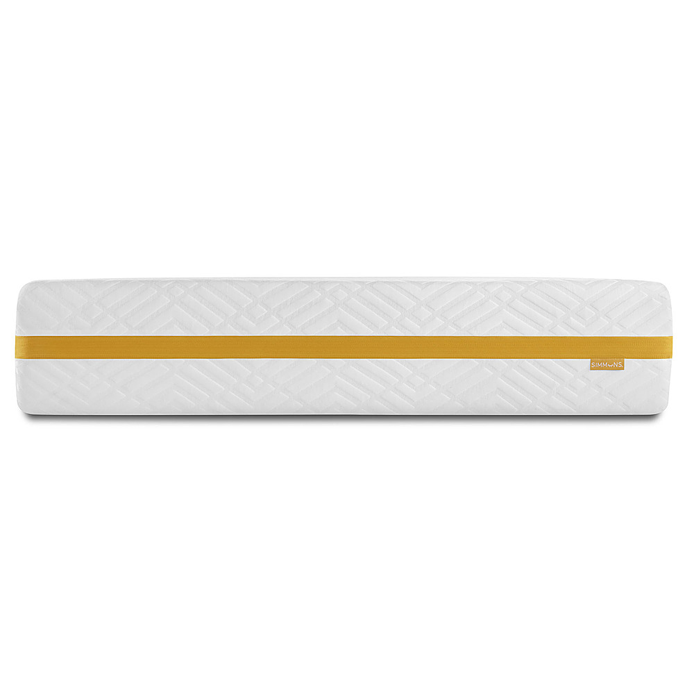 Angle View: Serta - For Ewe 7" Medium Firm Gel Memory Foam Mattress-In-A-Box