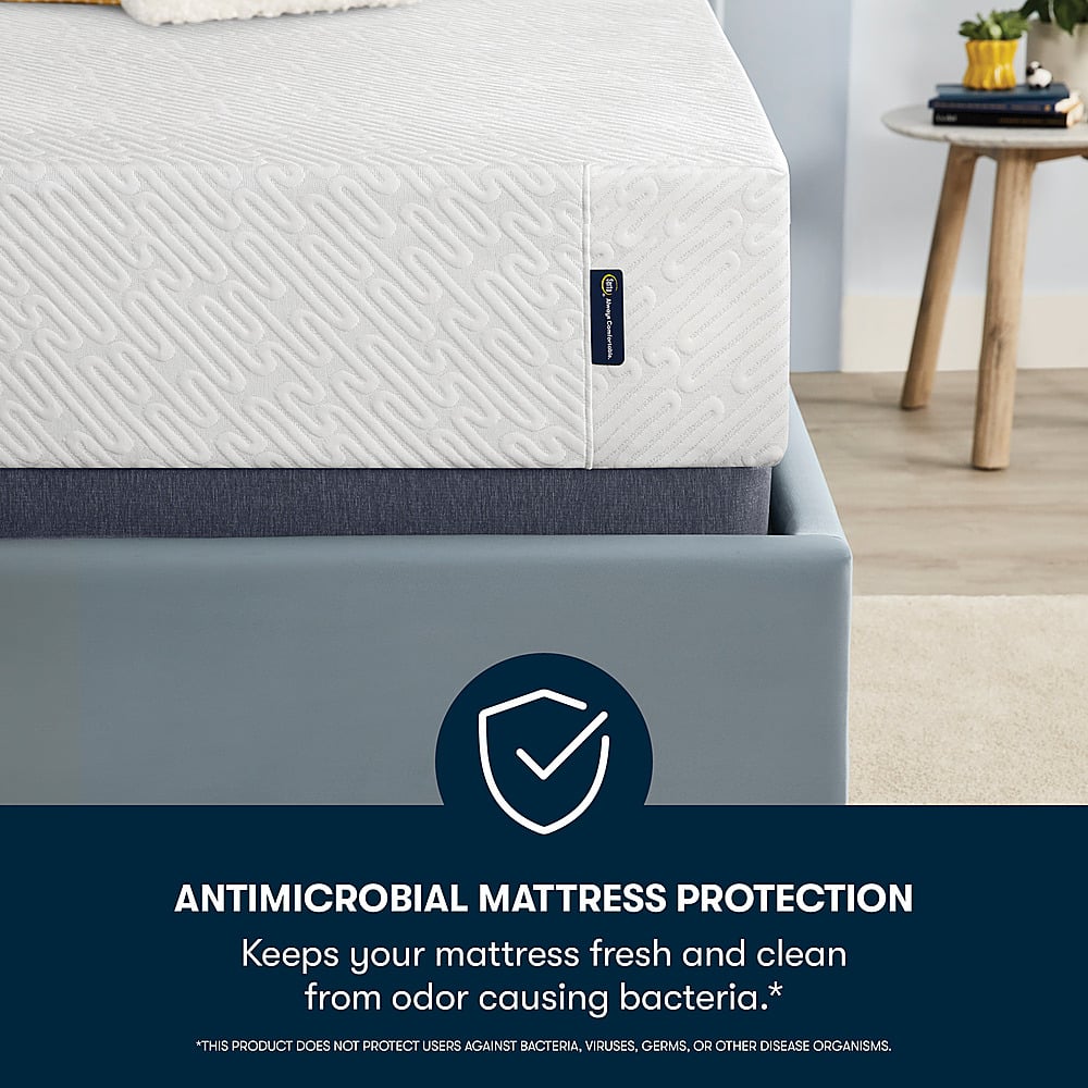 Serta Sheep Dreams 12" Medium Memory Foam Mattress Twin White 5007721481010 Best Buy