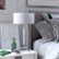 Alt View Zoom 11. Camden&Wells - Simone Table Lamp - Matte White/Polished Nickel.