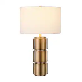 Hudson&Canal - Campbell Table Lamp - Brass