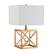 Angle. Camden&Wells - Dawson Table Lamp - Brass.