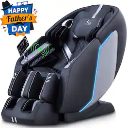 MassaMax - MT398 4D Massage Chair Full Body Stretch,Zero Gravity with Heat Therapy,Extended Footrest,Foot Rollers - Black
