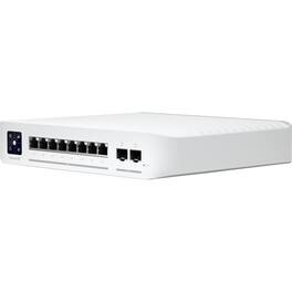 Ubiquiti - Enterprise 8 8-Port 2.5Gb PoE+ Compliant Managed Network Switch USW-Enterprise-8-PoE - White