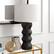 Alt View 11. Camden&Wells - Carlin Table Lamp - Matte Black.