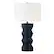Angle. Camden&Wells - Carlin Table Lamp - Matte Navy.